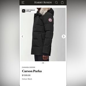 Canada Goose Mens Carson Parka